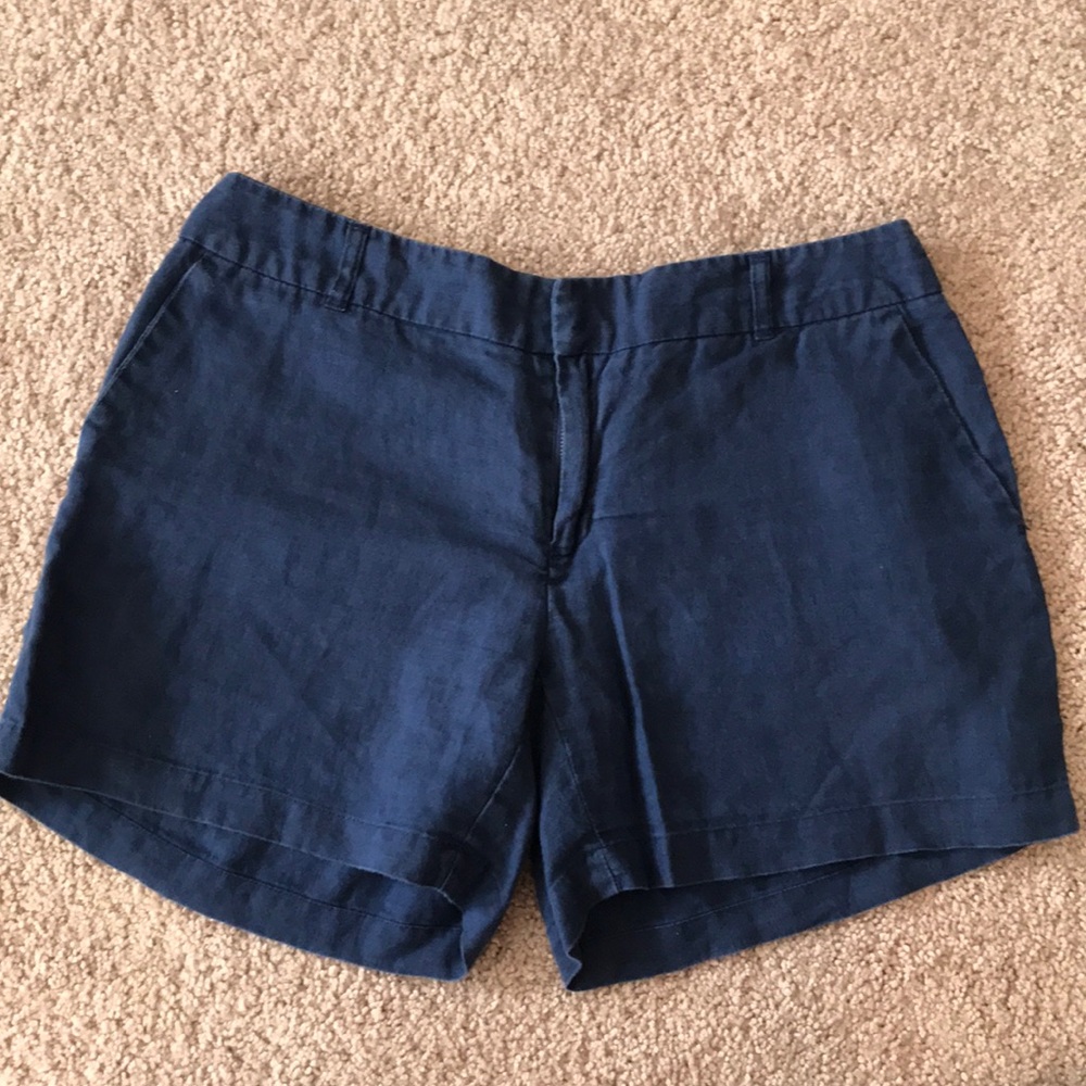 Linen shorts
